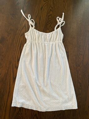 Juicy Couture White Swimsuit Coverup | Size P